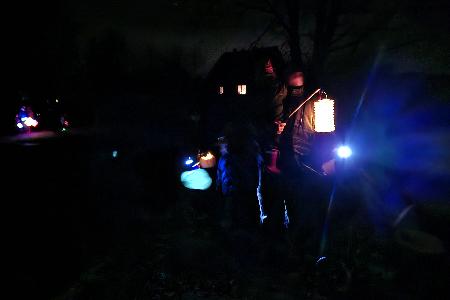 Lampiónový průvod s halloweenskou stezkou 2024